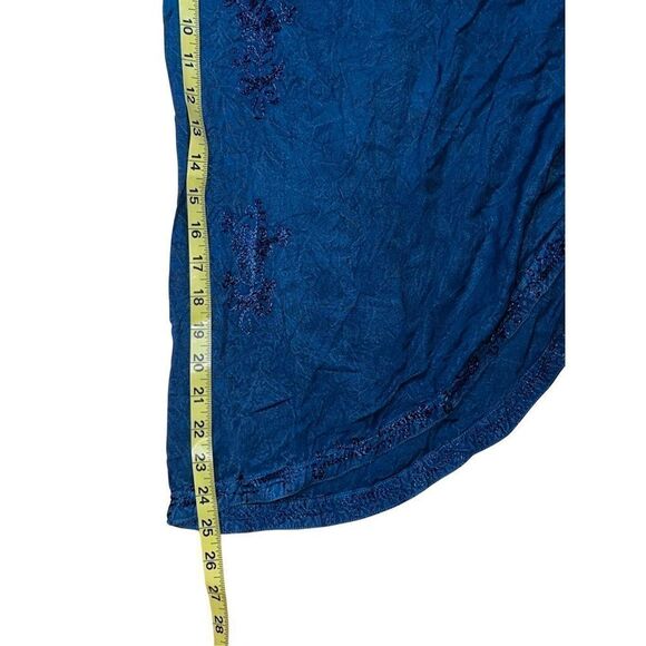 New Navy Blue Original Ethnic Indian Cotton Casual Harem Pants - Picture 12 of 13